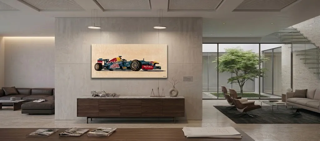 F1 Redbull RB8 2012 - mise en situation
