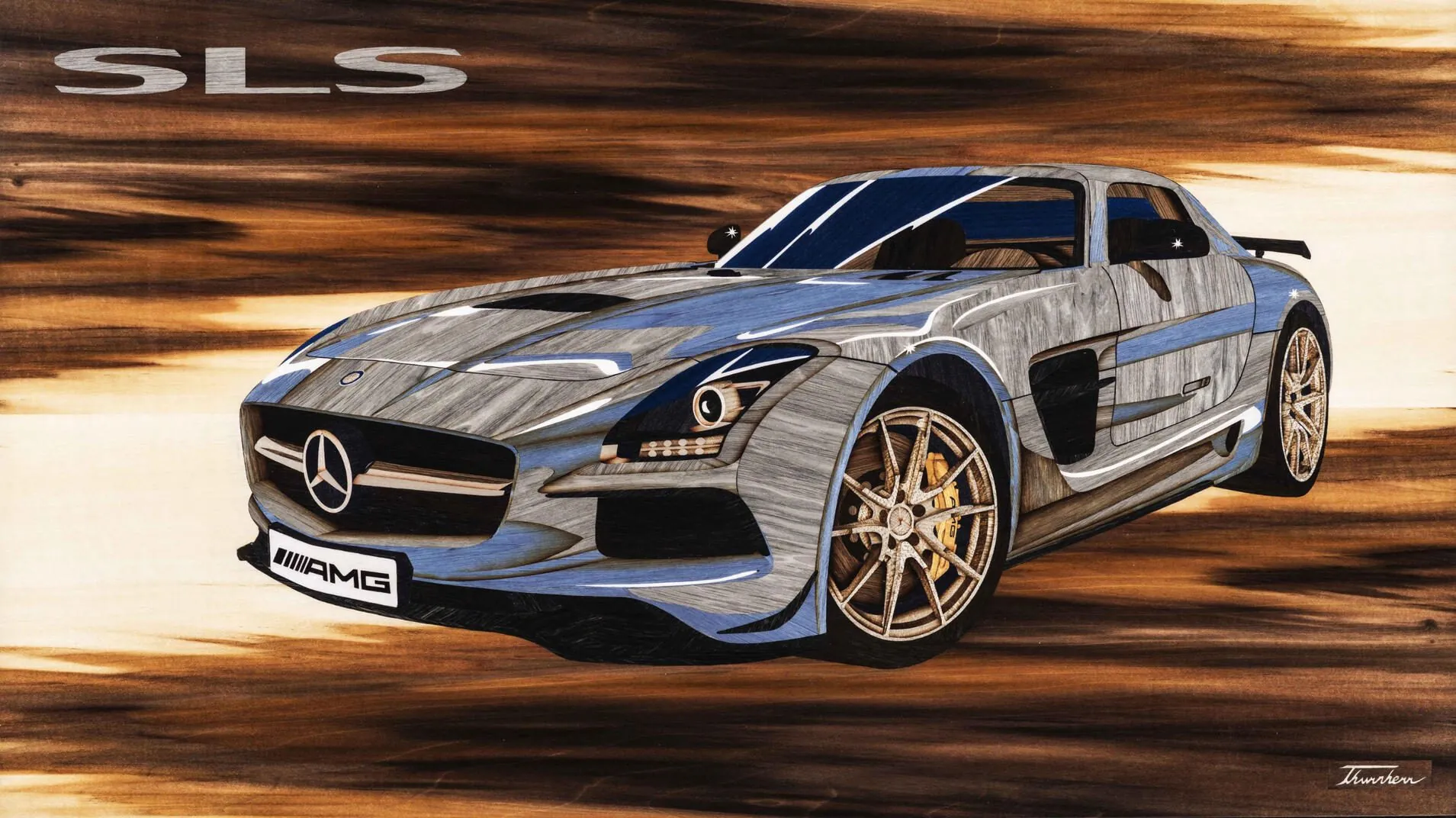 Mercedes SLS AMG Black Series, pièce unique